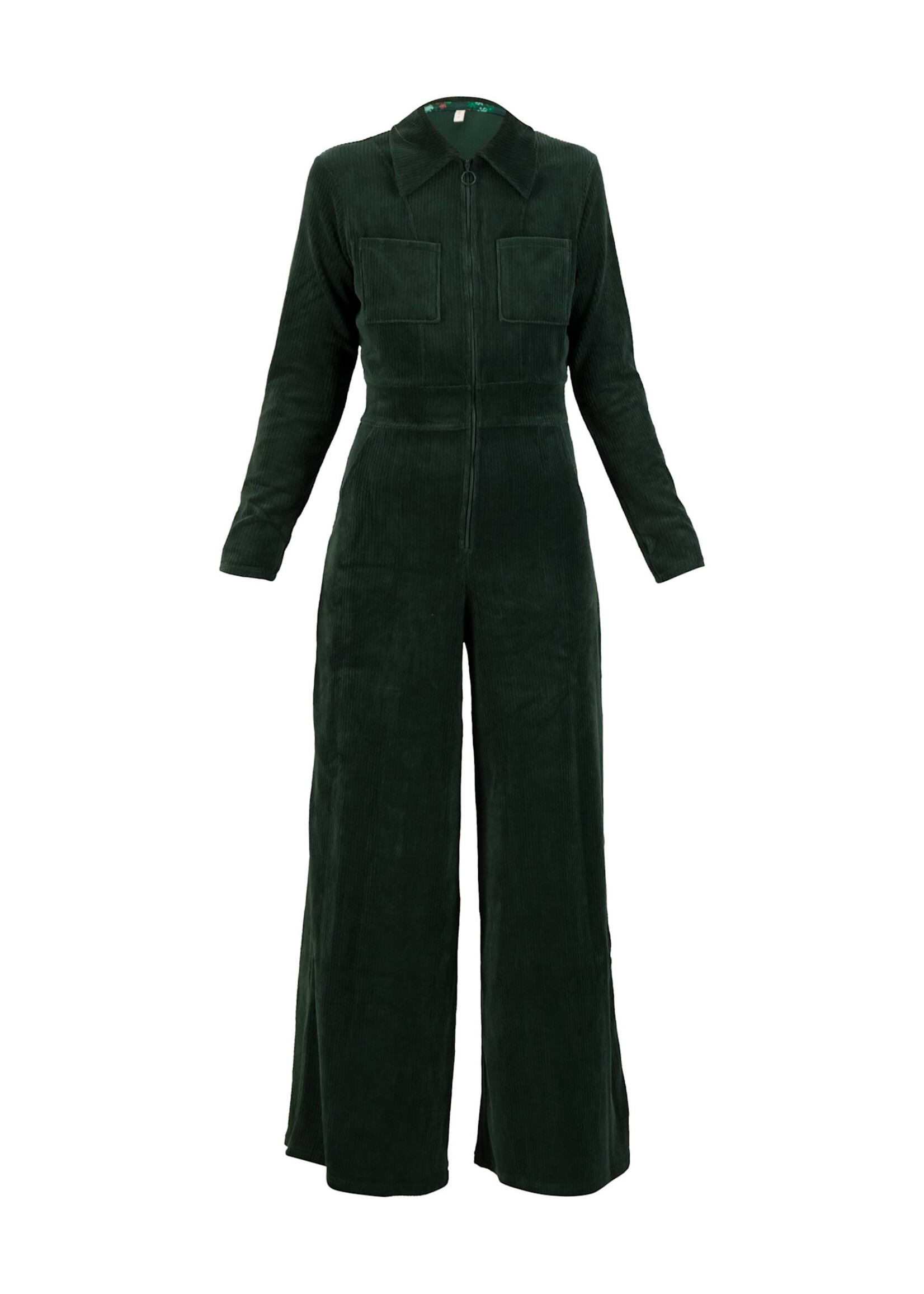 Blutsgeschwister Jumpsuit Jolly Molly - fine needle green