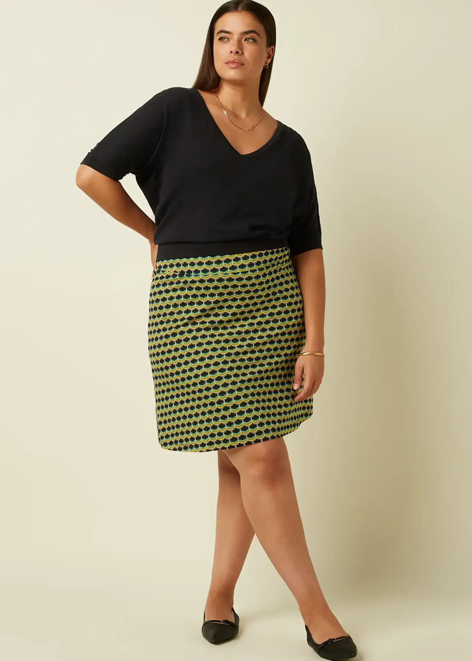 King Louie Rock - Border Skirt Drift - Ponderosa Green