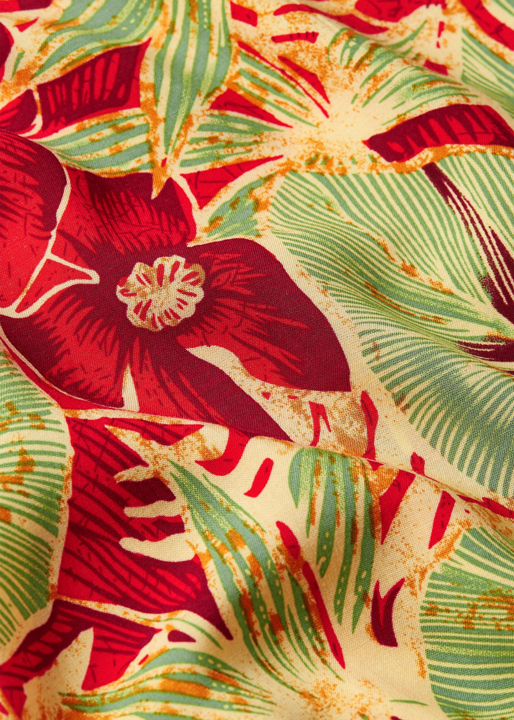 King Louie Kleid - Marika Dress Rico - Fire Red