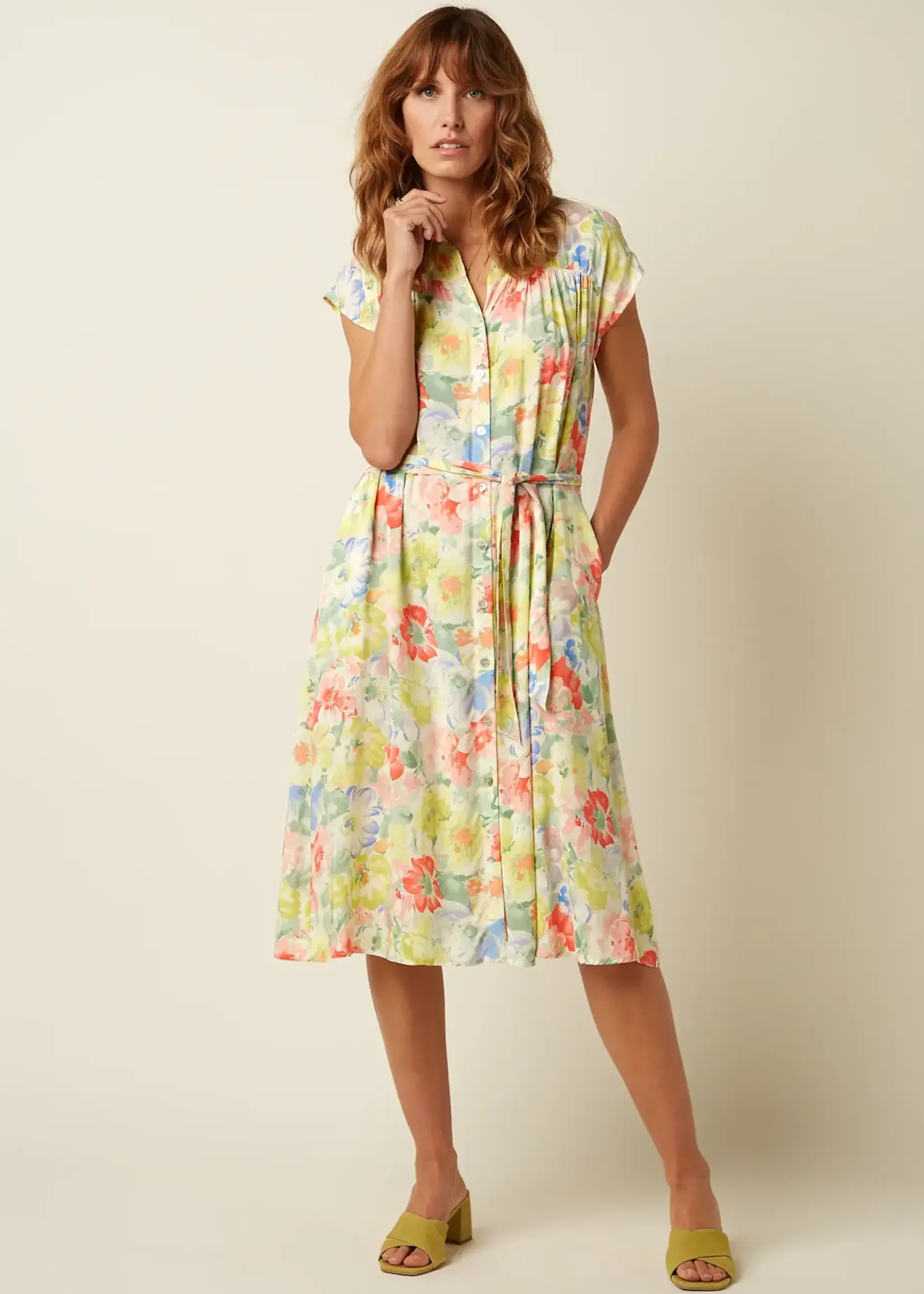 King Louie Kleid - Amy Dress Lunella - Ice Cream