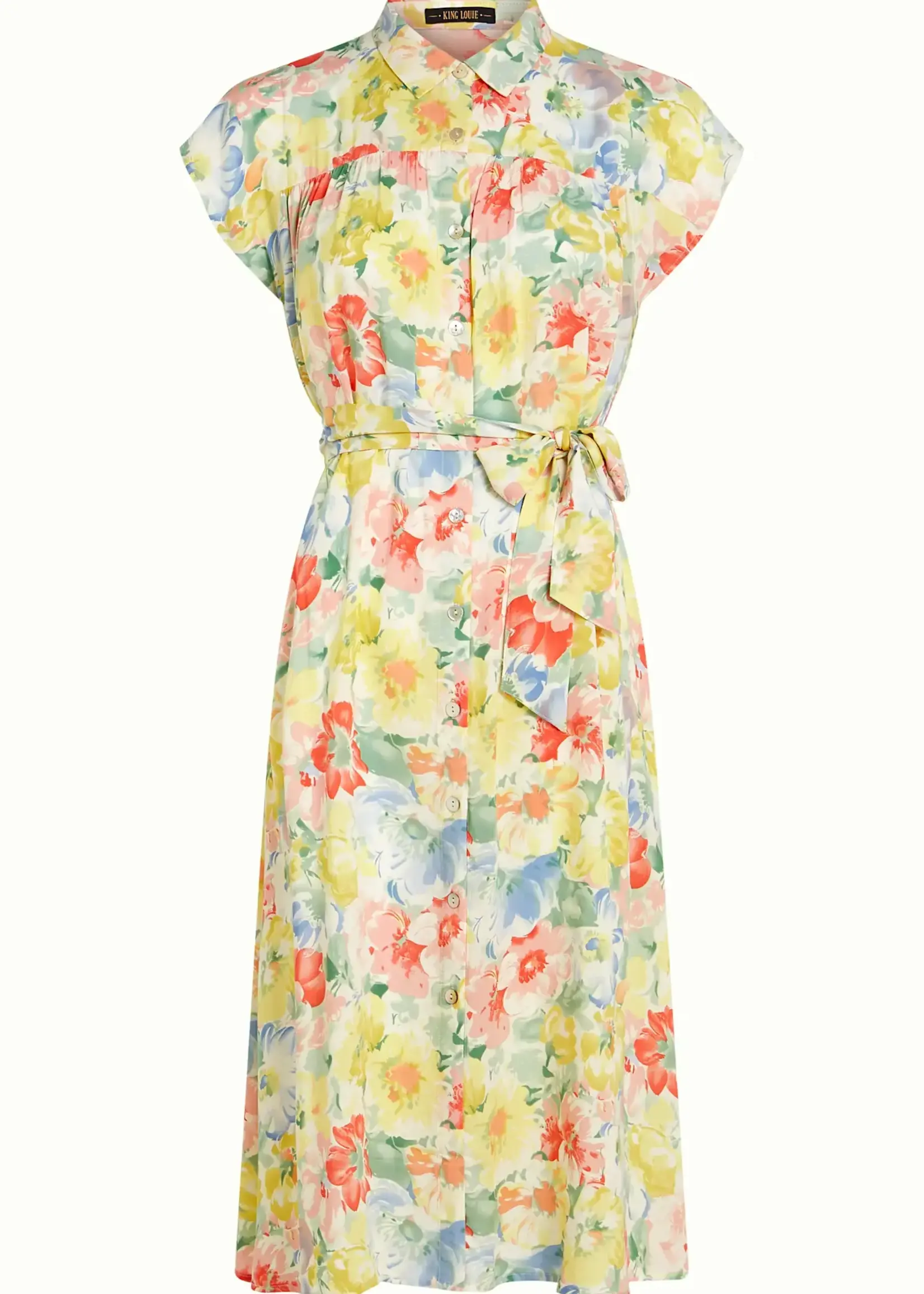 King Louie Kleid - Amy Dress Lunella - Ice Cream