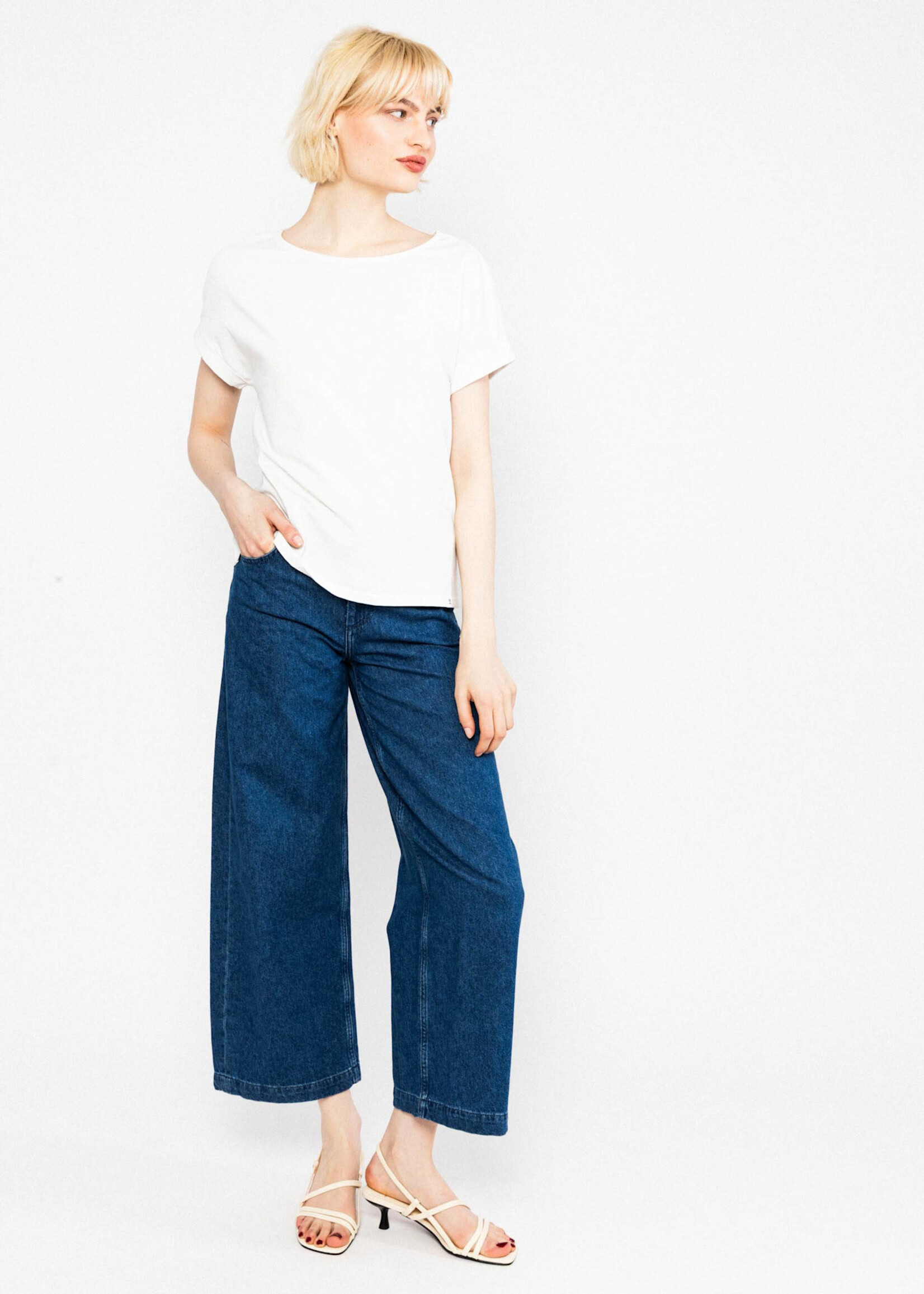 Blutsgeschwister Jerseyshirt Glow and Grow - blanc white