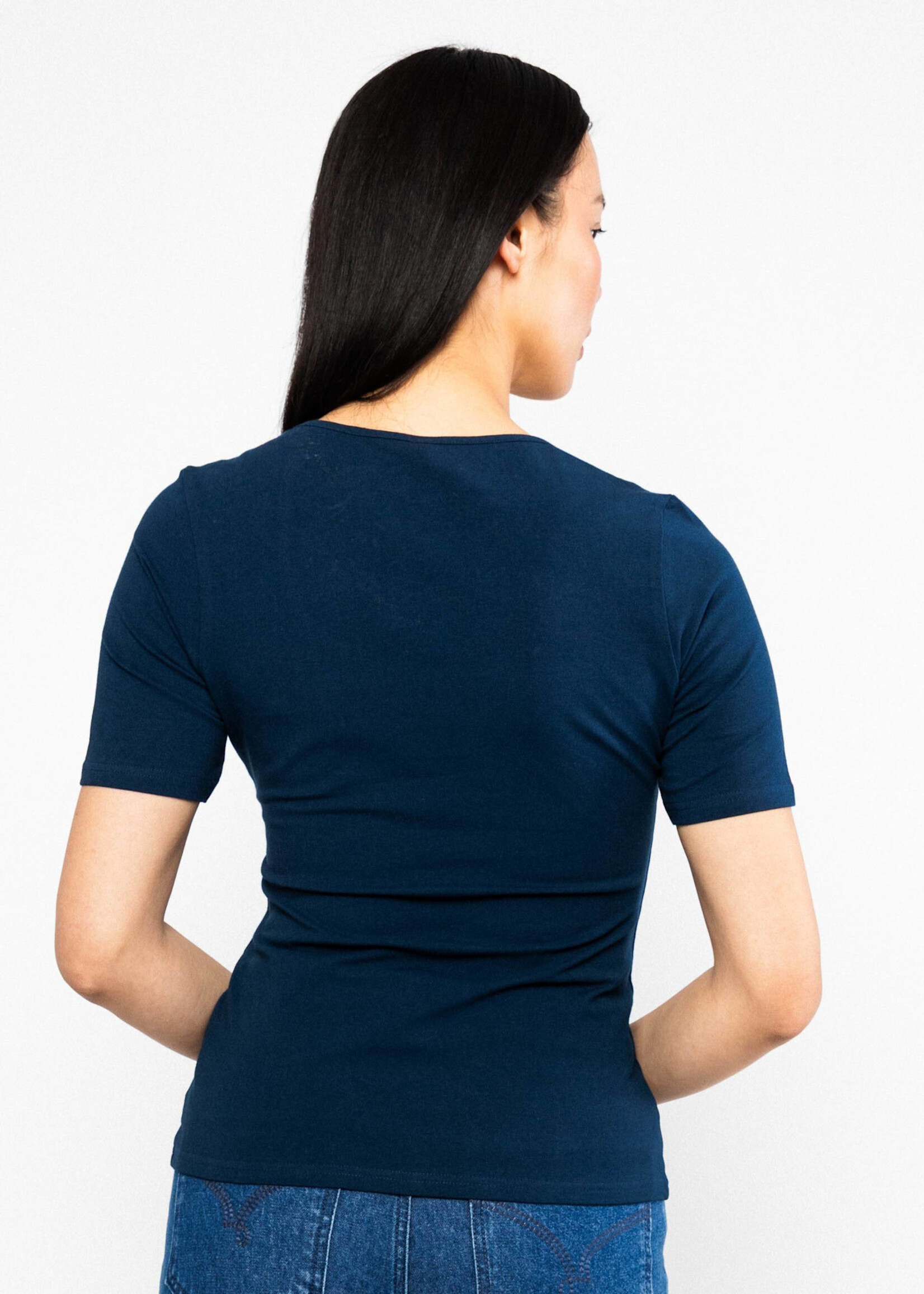 Blutsgeschwister T-Shirt Balconnet Féminin - dark ultramarine blue