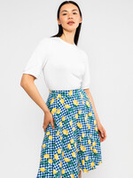 Blutsgeschwister Tellerrock Fullmoon Circle - rosemarine