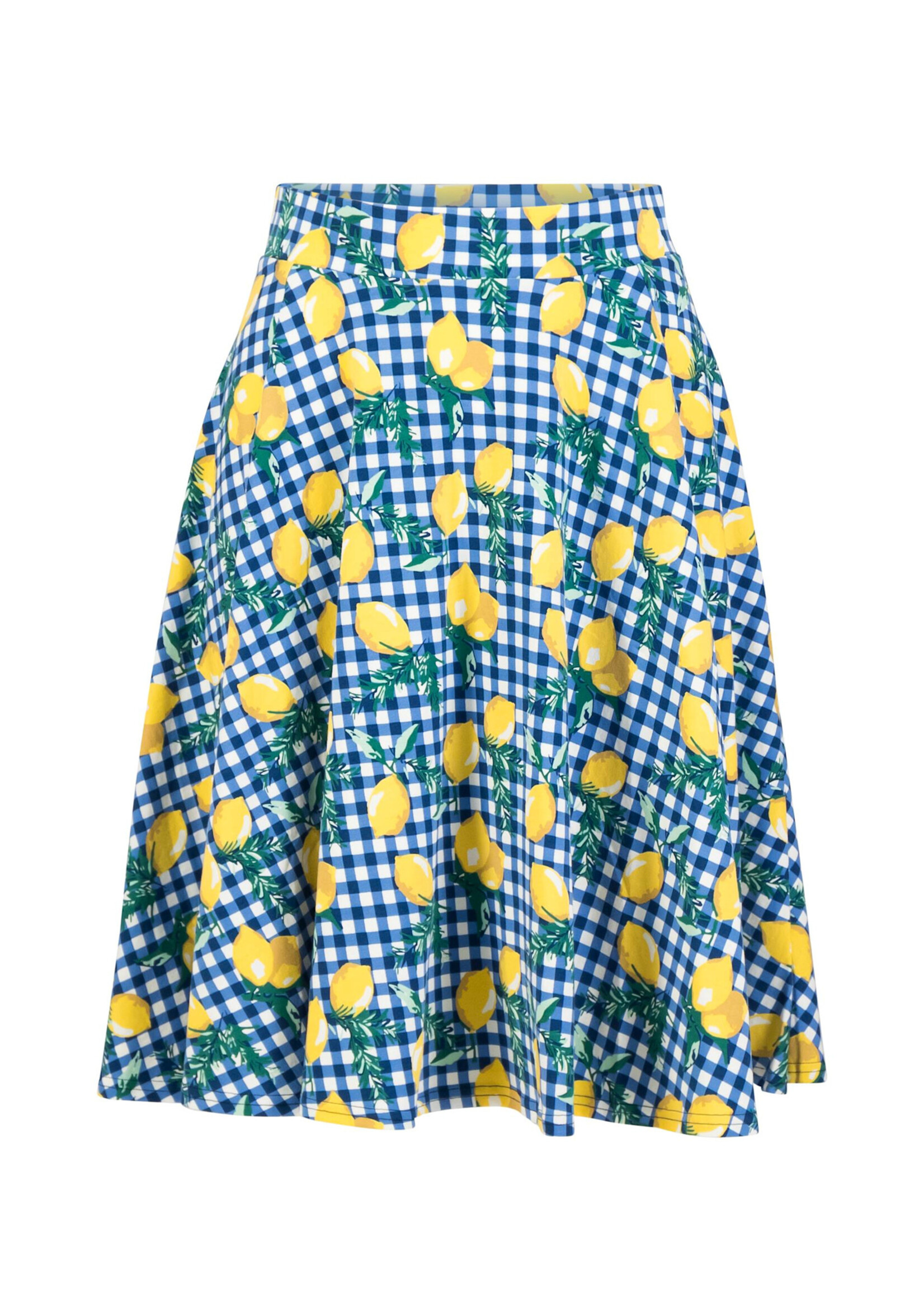 Blutsgeschwister Tellerrock Fullmoon Circle - rosemarine