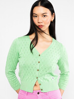 Blutsgeschwister Cardigan Sweet Petite - bright leave knit