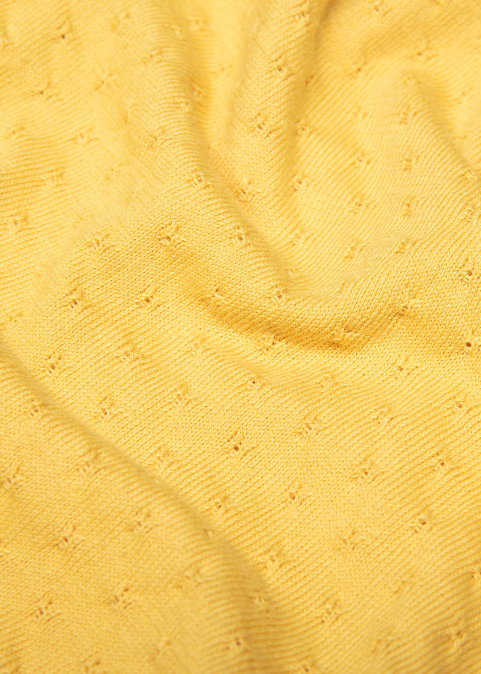 Blutsgeschwister Cardigan Sweet Knit - yellow citrus knit