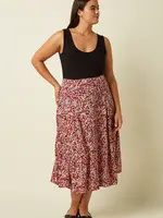 King Louie Rock - Laia Skirt Paradis - Chili Red