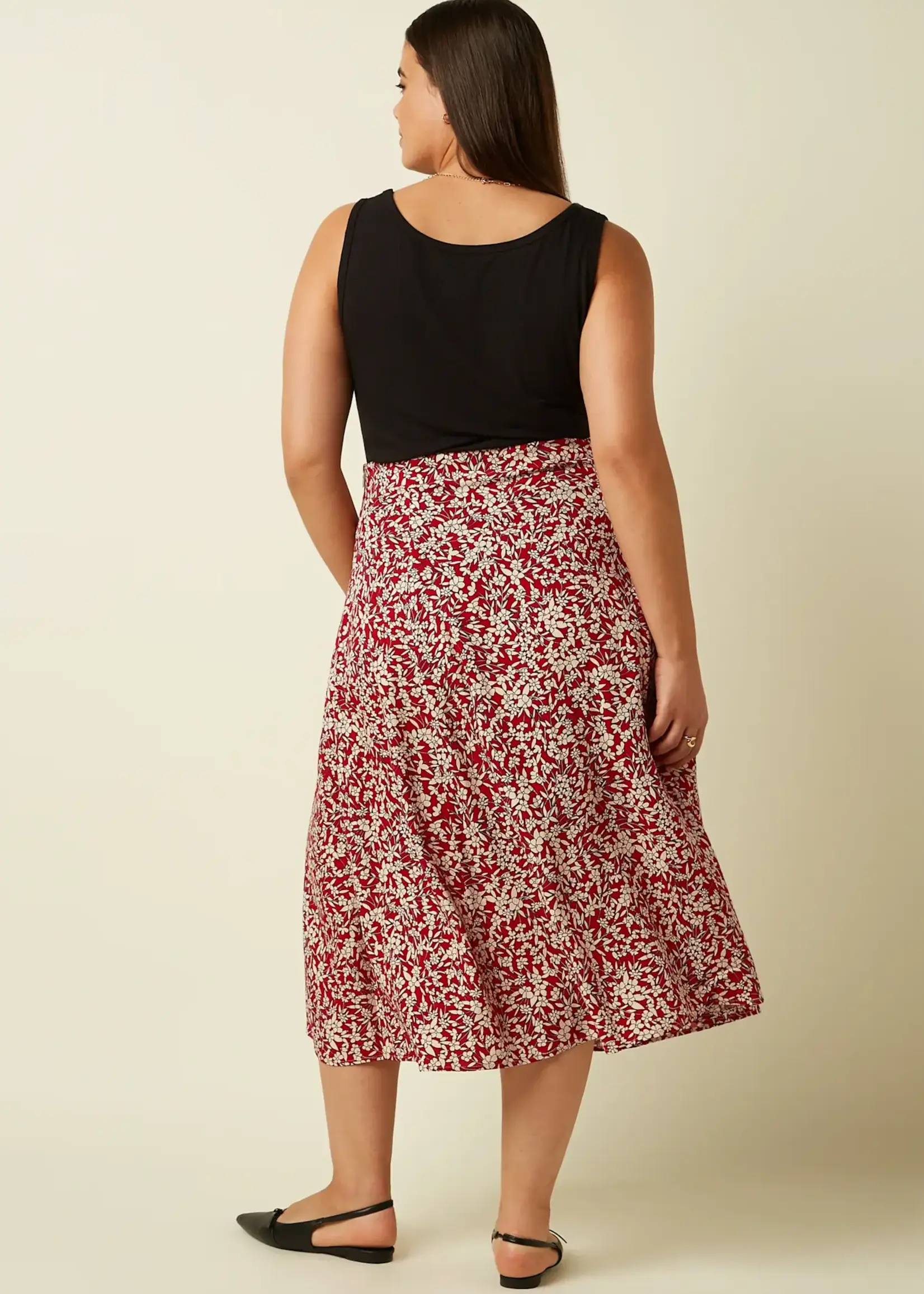 King Louie Rock - Laia Skirt Paradis - Chili Red