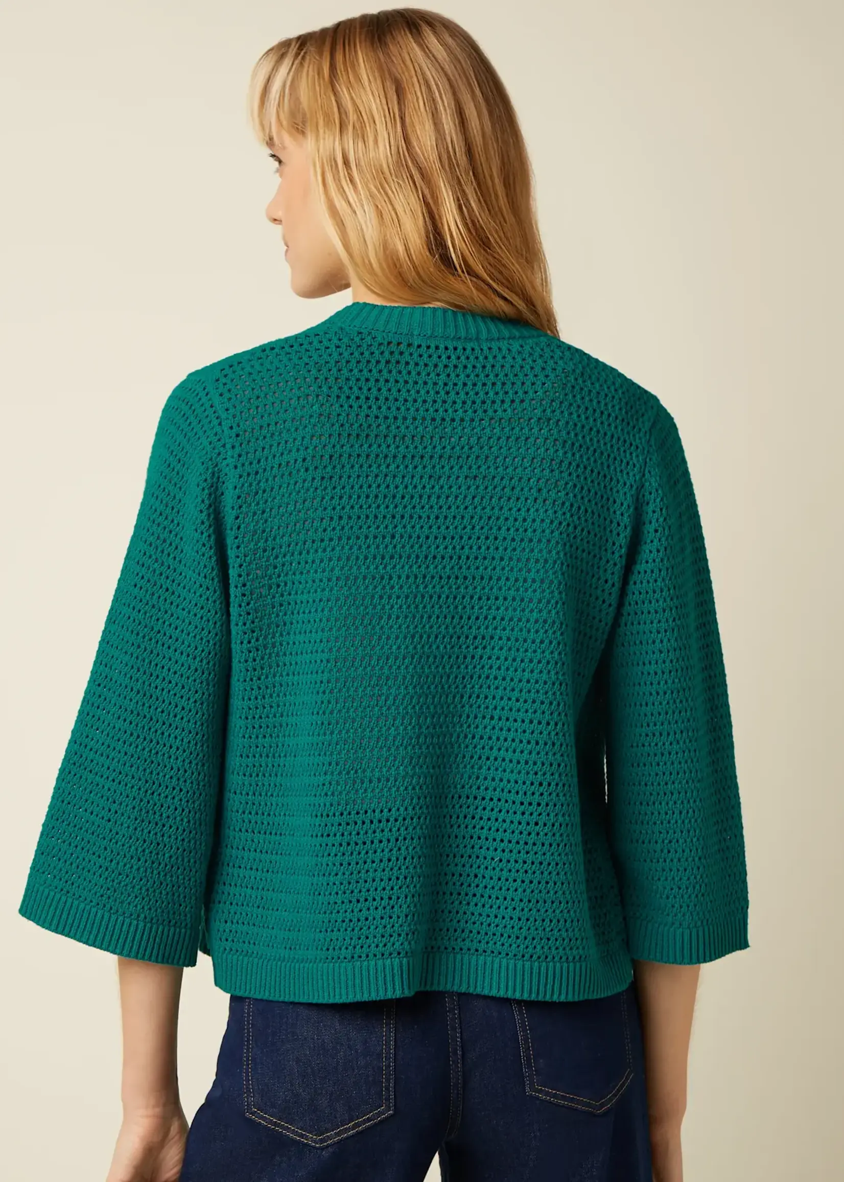 King Louie Cardigan - Emily Cardi Soleil - Ponderosa Green
