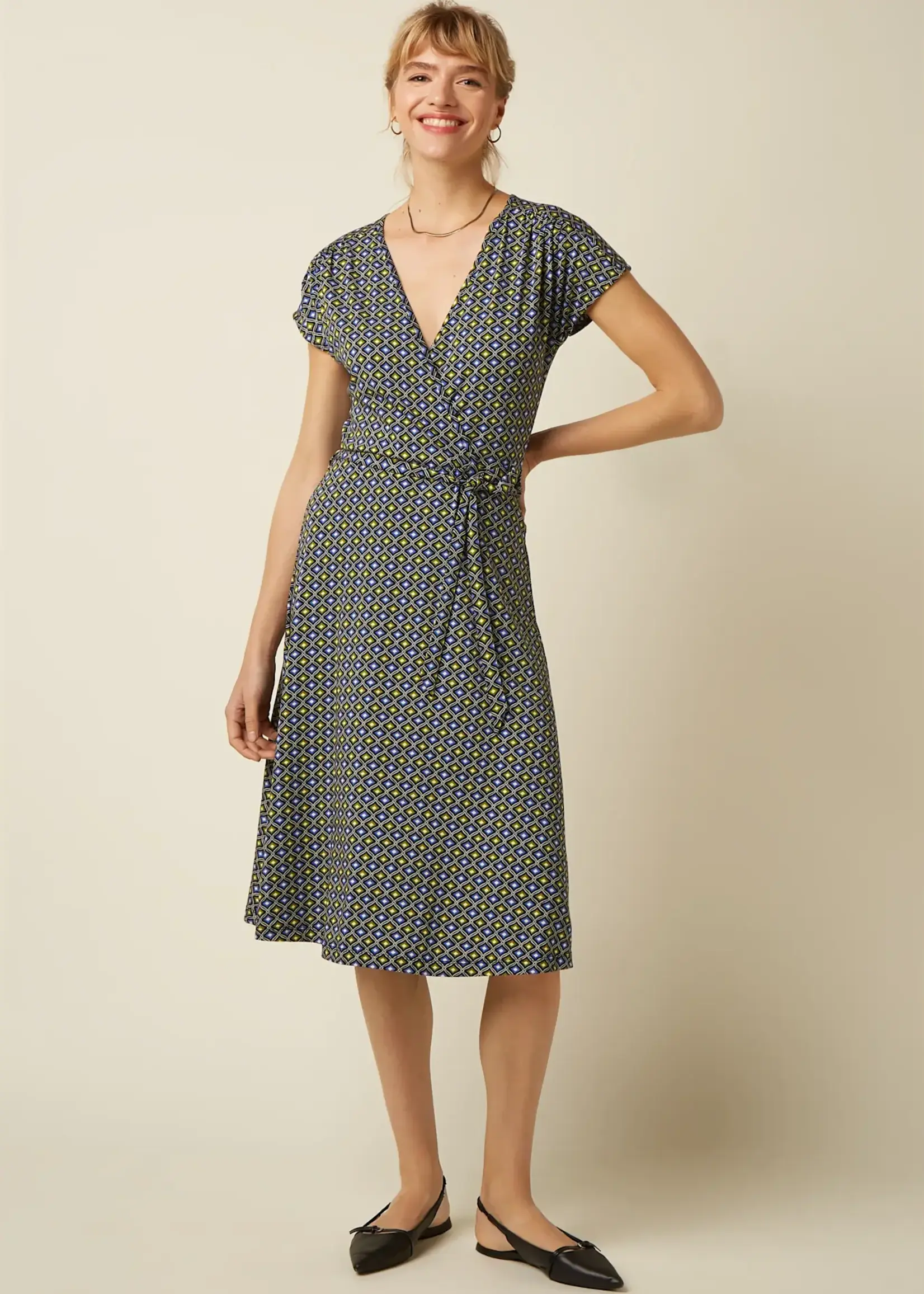 King Louie Kleid - Abigail Dress Blend - Black