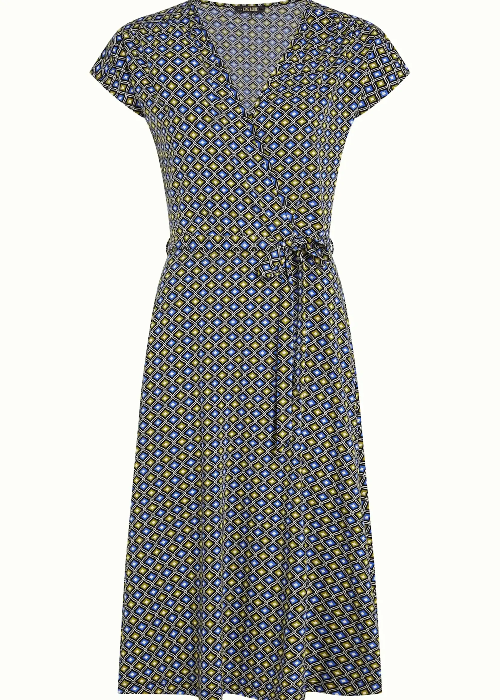 King Louie Kleid - Abigail Dress Blend - Black