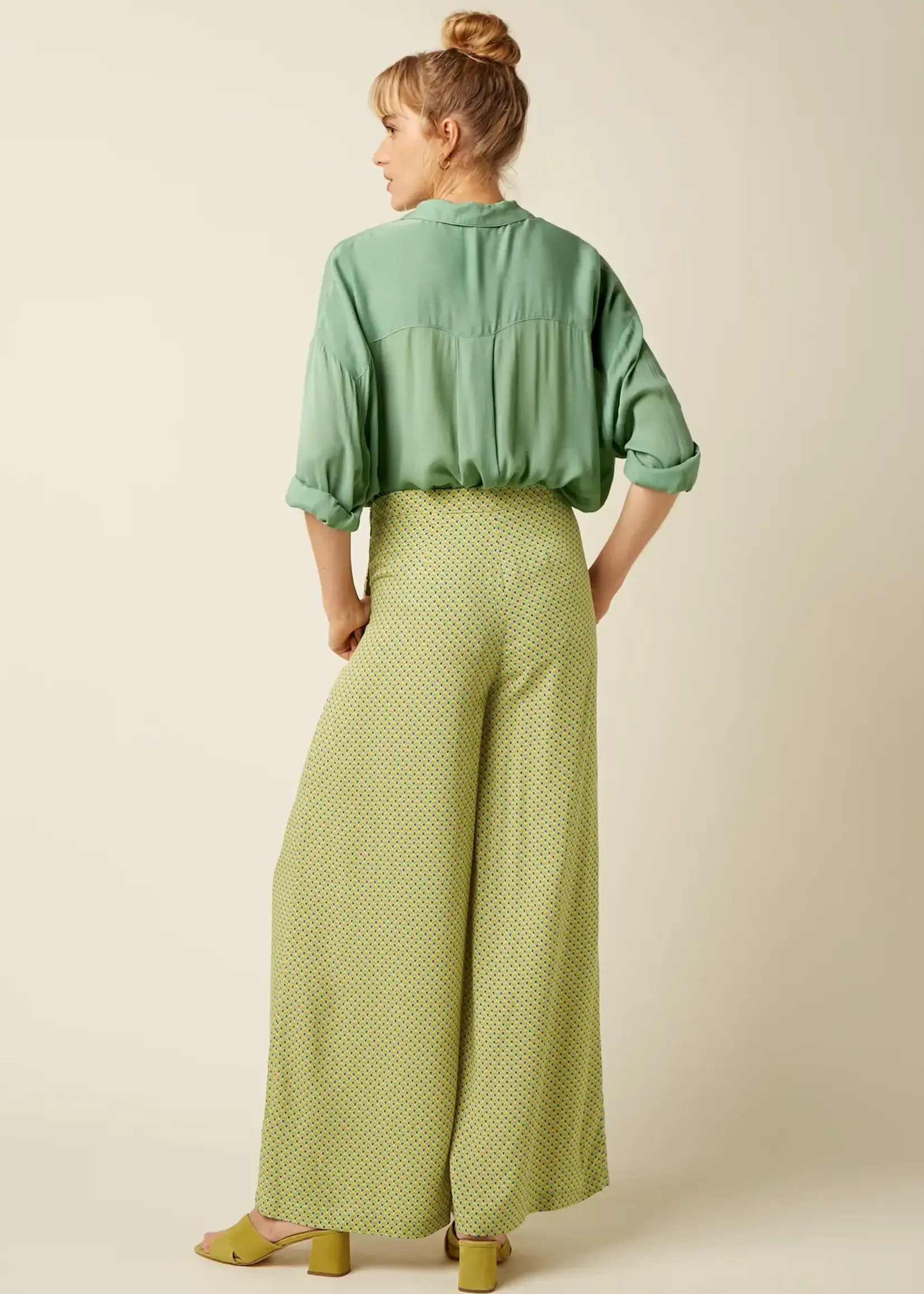 King Louie Hosen - Antonia Pants Dover - Spring Yellow