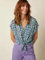King Louie Bluse - Keeva Blouse Azores - Beacon Blue