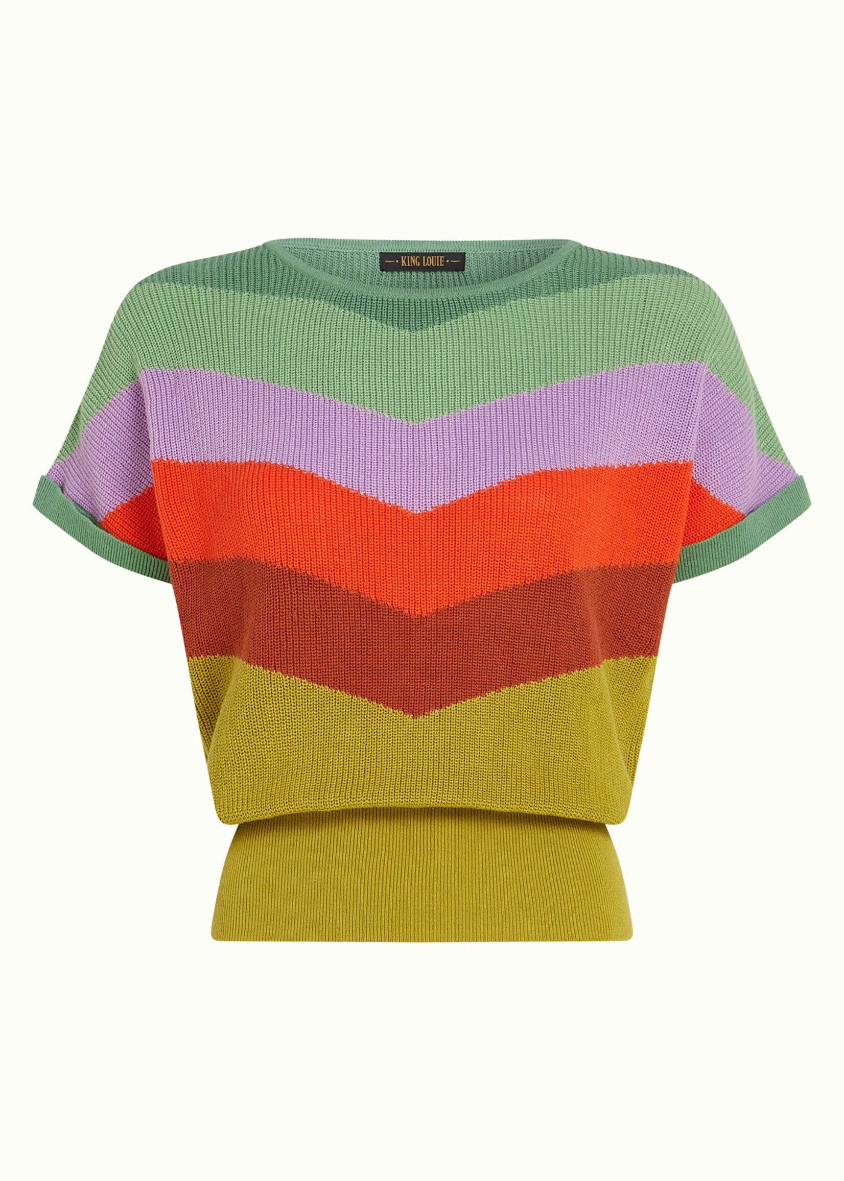 King Louie Top - Ann Top Wonder - Green Envy