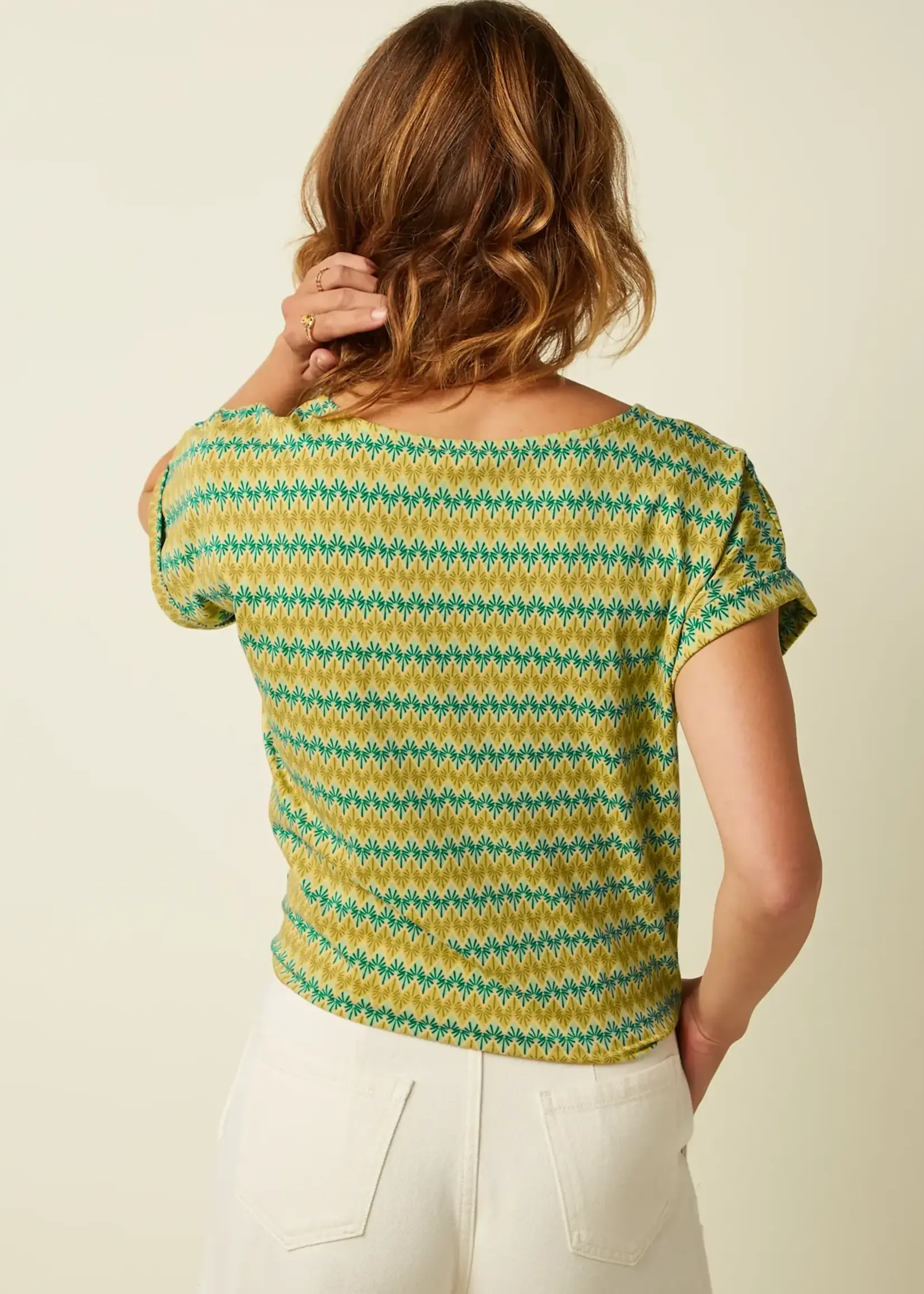 King Louie Top - Aria Knot Top Saro - Spring Yellow