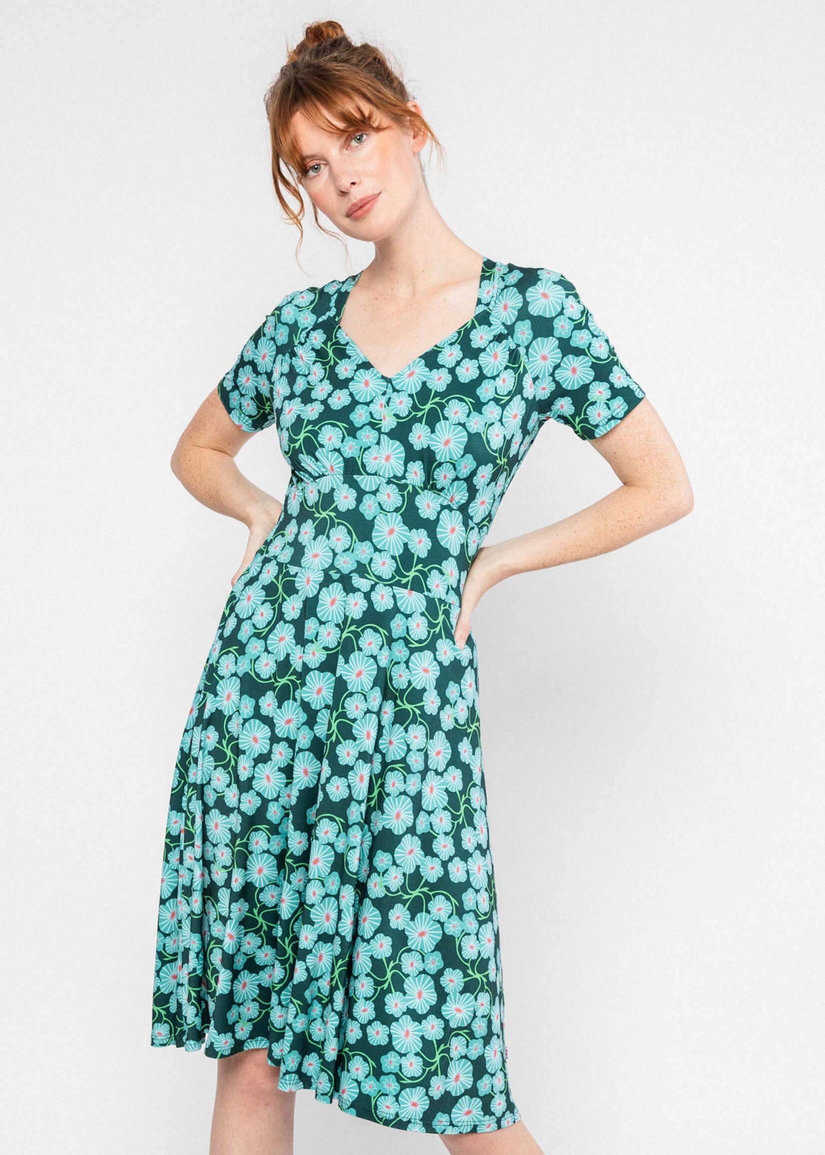 Blutsgeschwister Sommerkleid Zaubertal Heritage - spring fairy glade