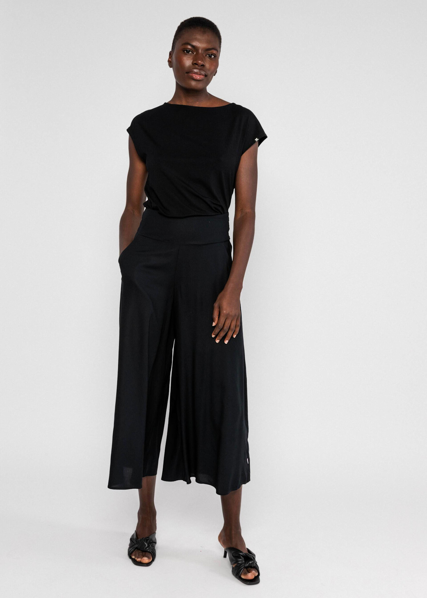 Blutsgeschwister Culotte In Full Bloom - black brush