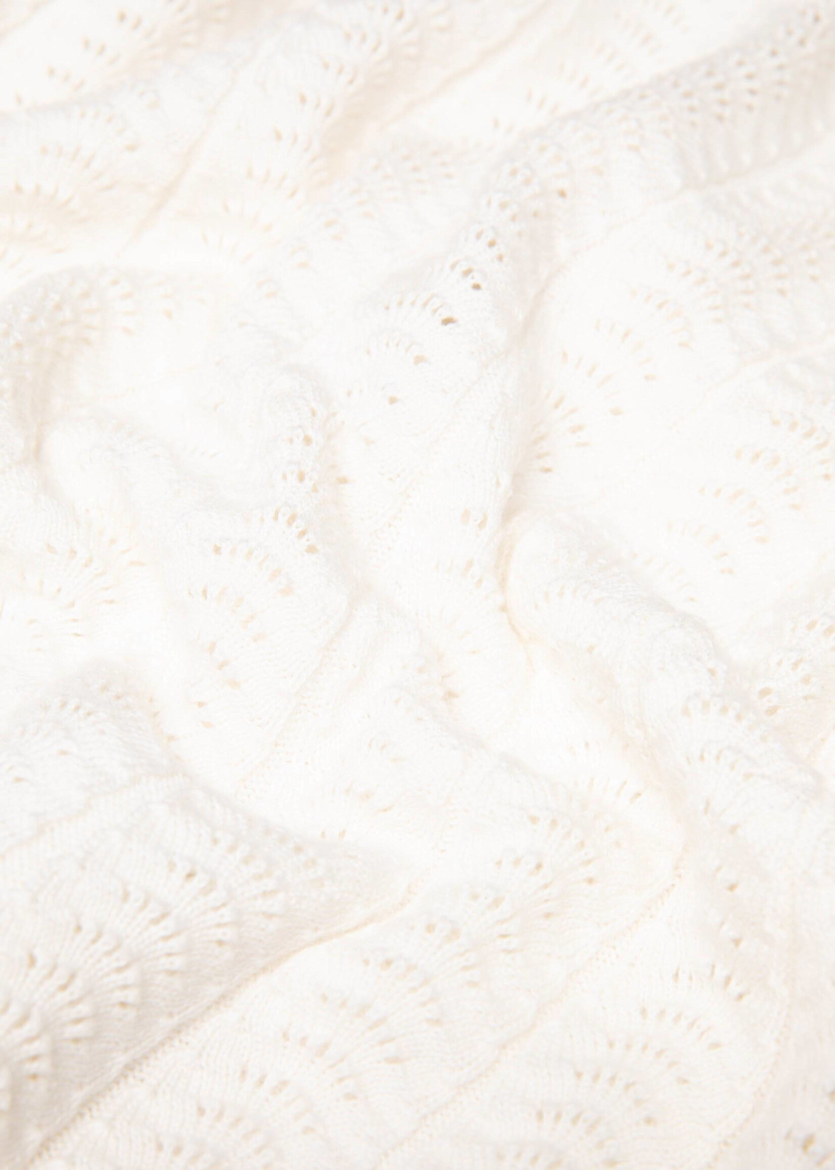 Blutsgeschwister Sommer Cardigan Marie-Antoinette - dreamy white knit