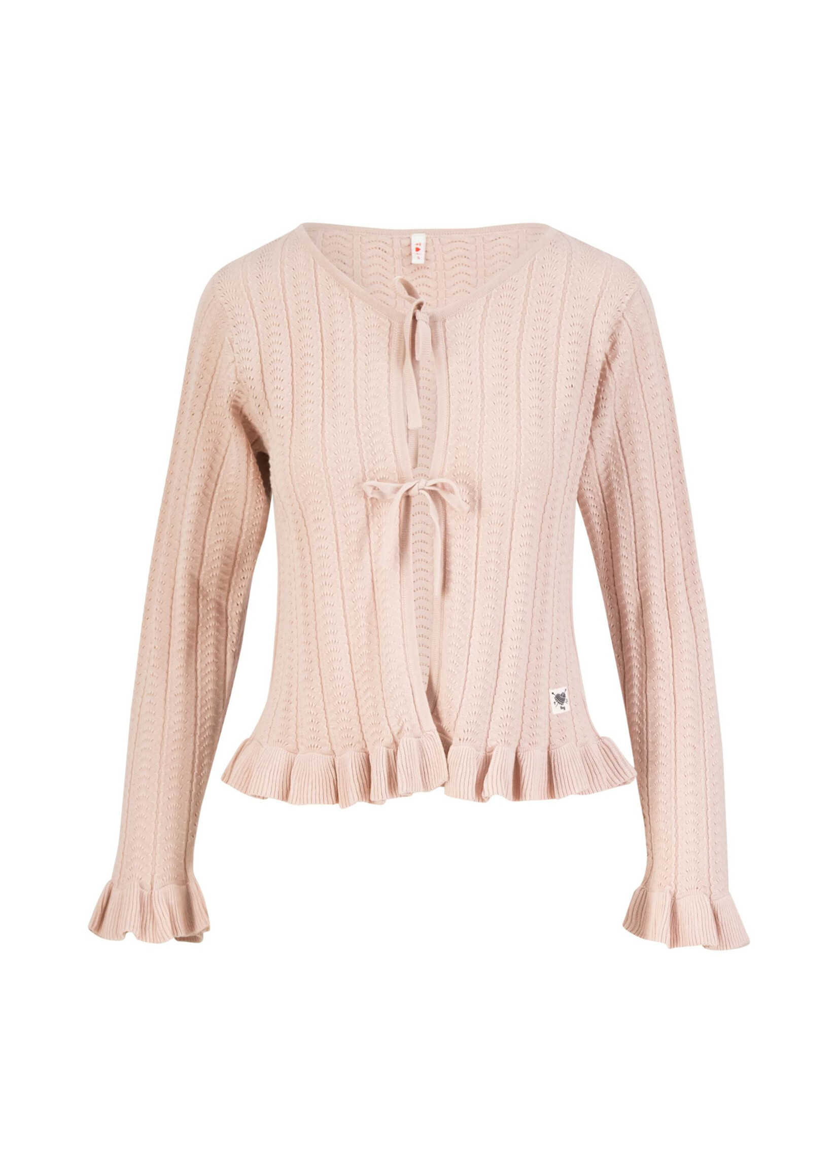 Blutsgeschwister Sommer Cardigan Marie-Antoinette - rose blossom knit