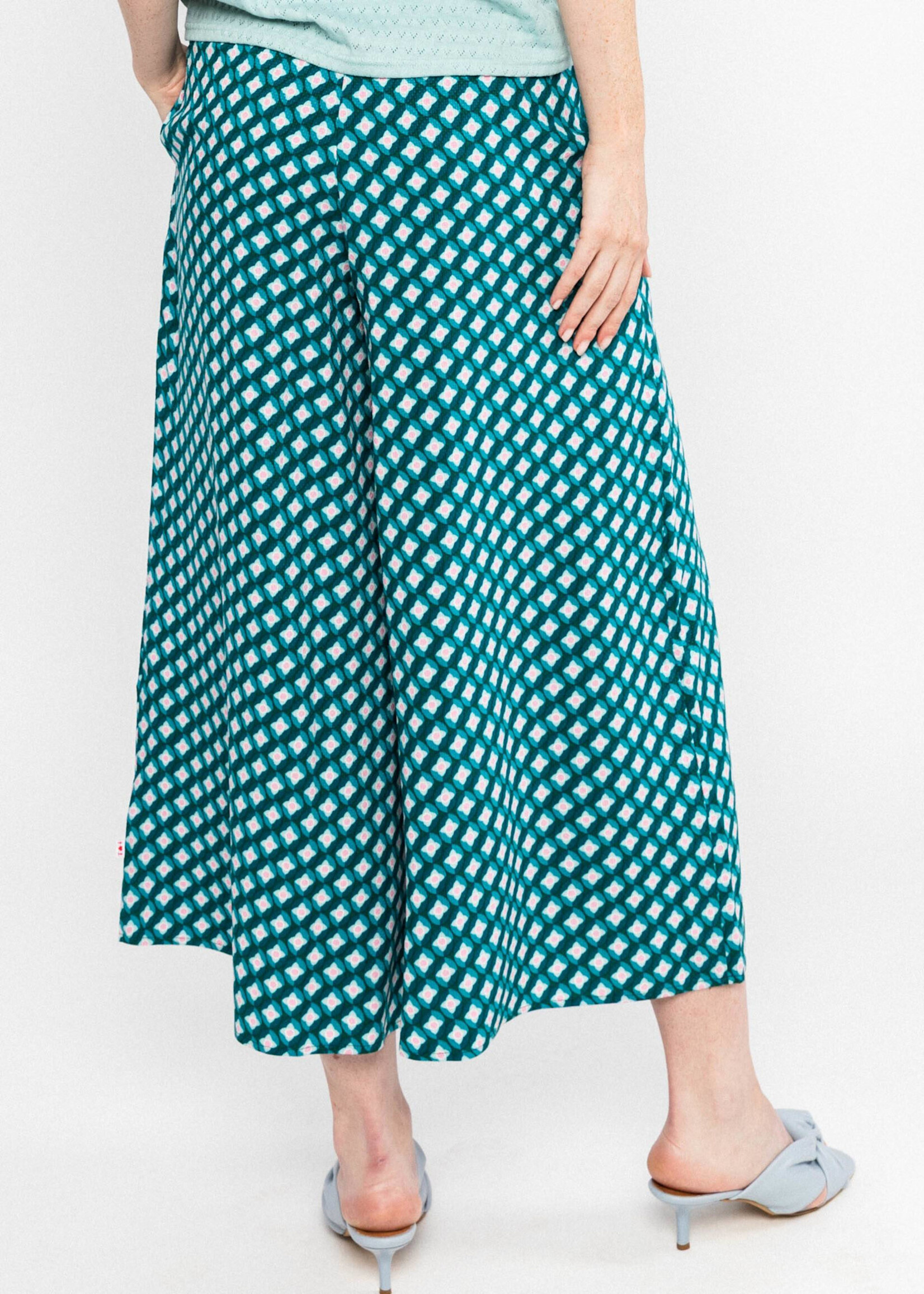 Blutsgeschwister Culotte In Full Bloom - emerald spring night