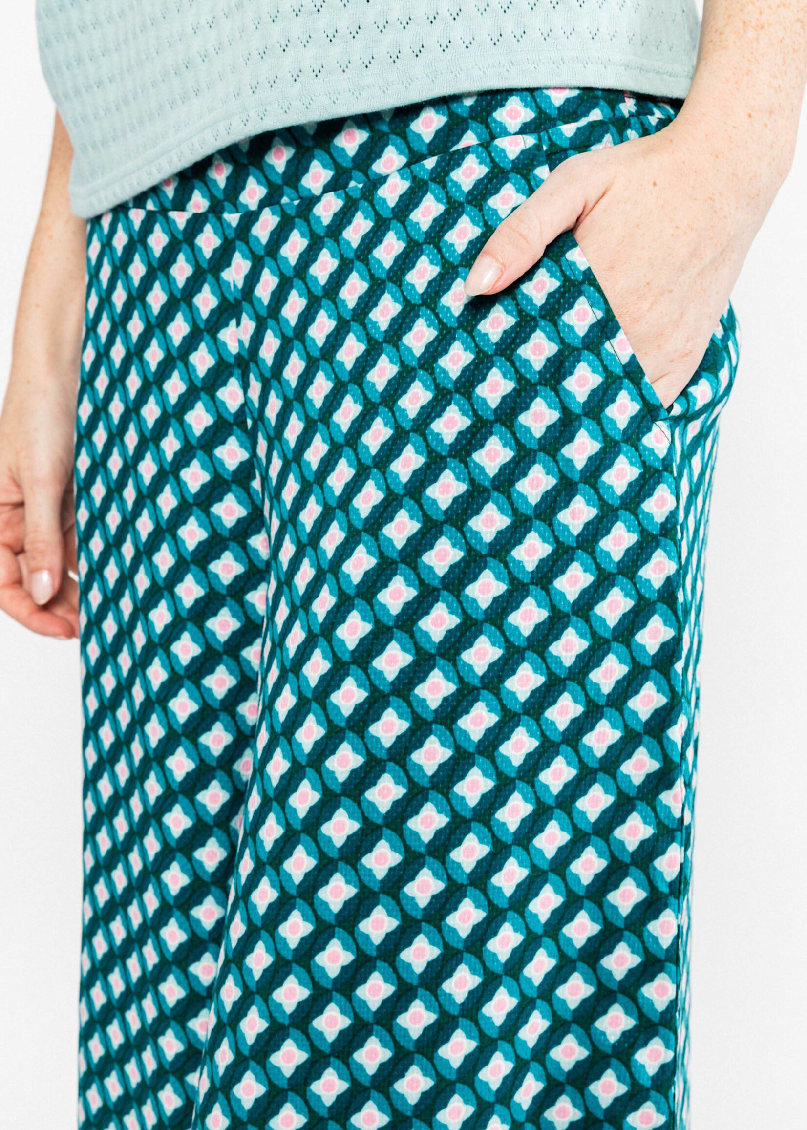 Blutsgeschwister Culotte In Full Bloom - emerald spring night