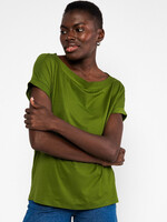 Blutsgeschwister T-Shirt Flowgirl - tropical harmony green