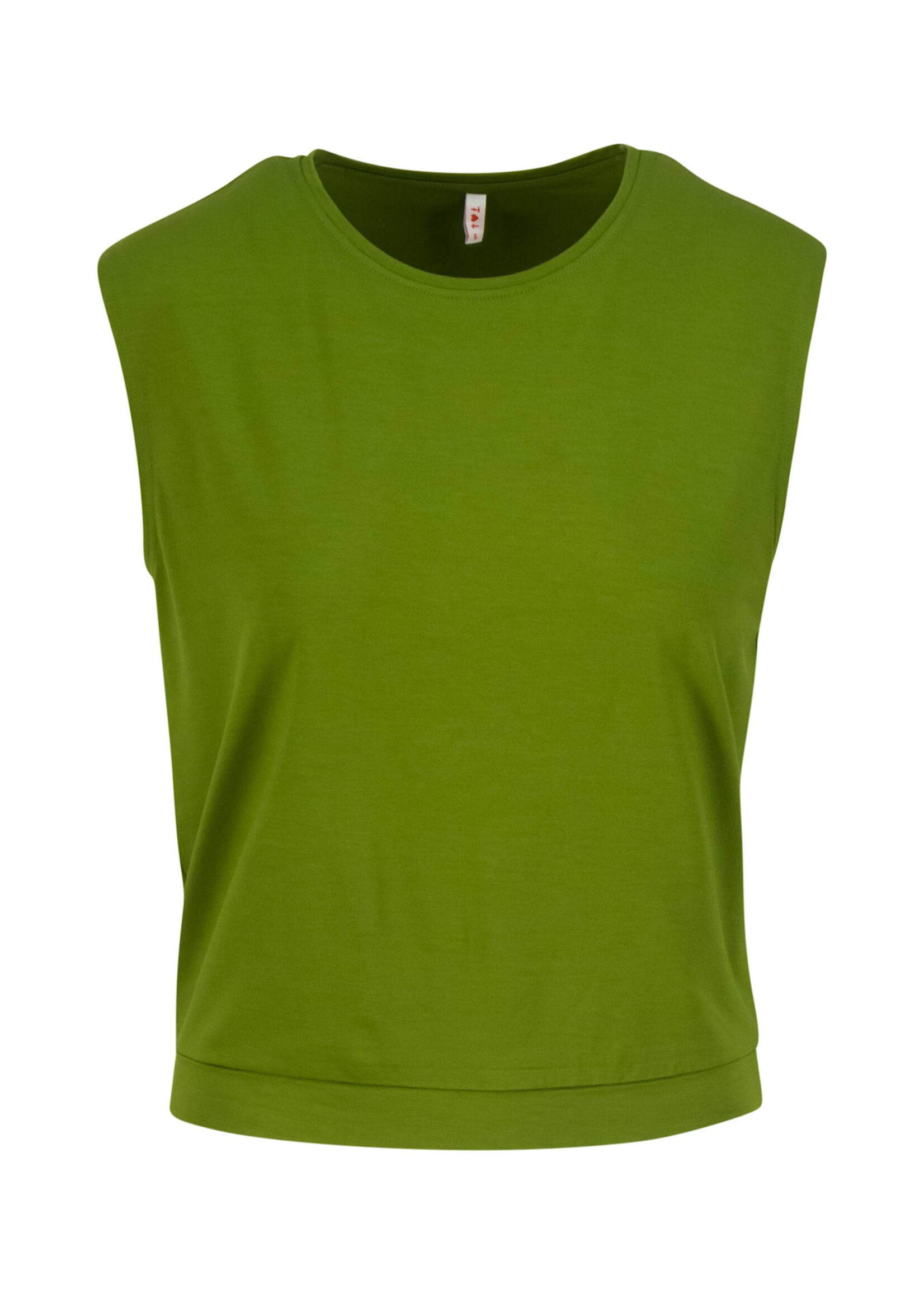 Blutsgeschwister Top Tiny Crew - tropical harmony green