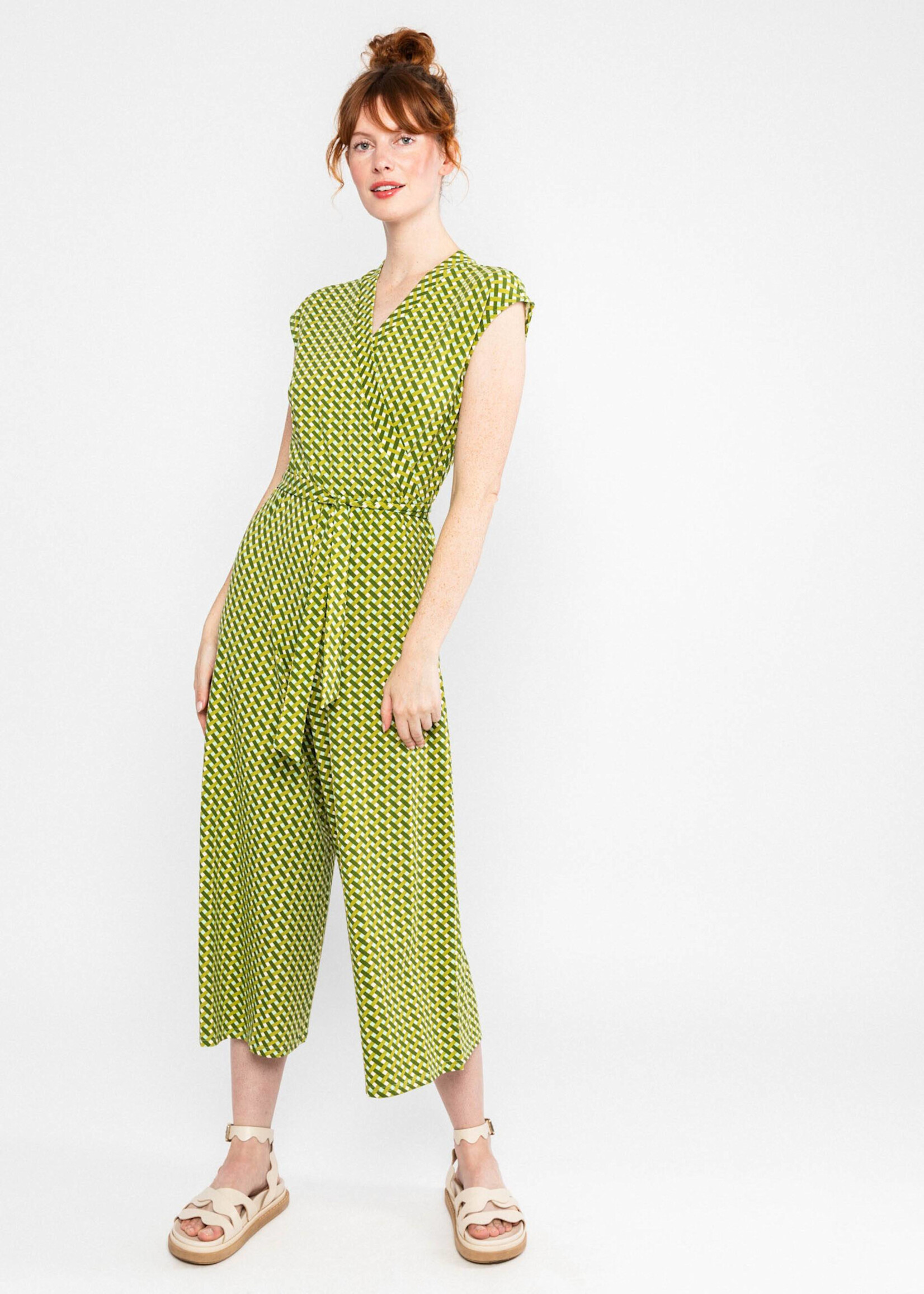 Blutsgeschwister Jumpsuit Hello Fritjes Culotte - golden canopy