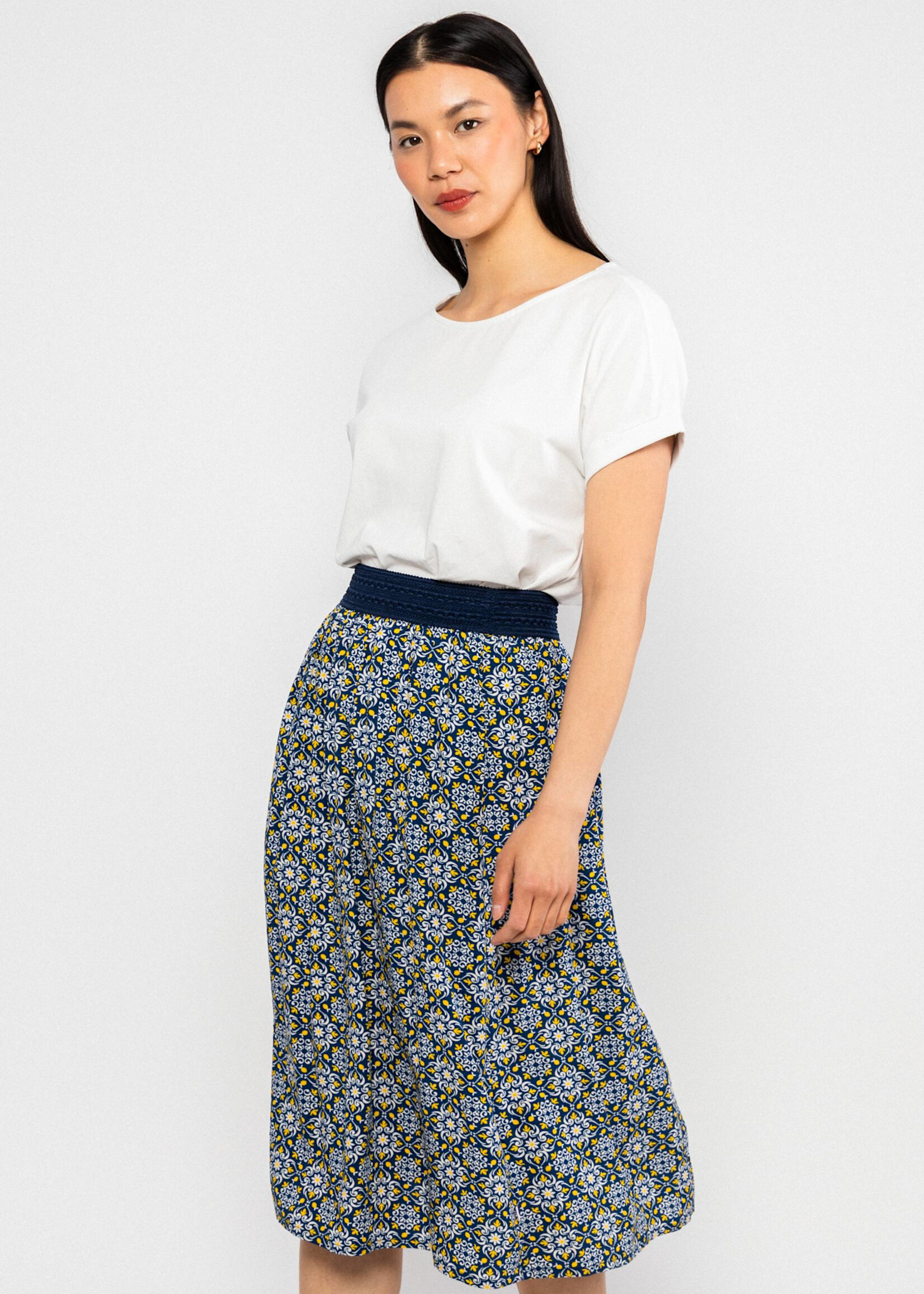 Blutsgeschwister Sommerrock Ease of Being - amalfi shine