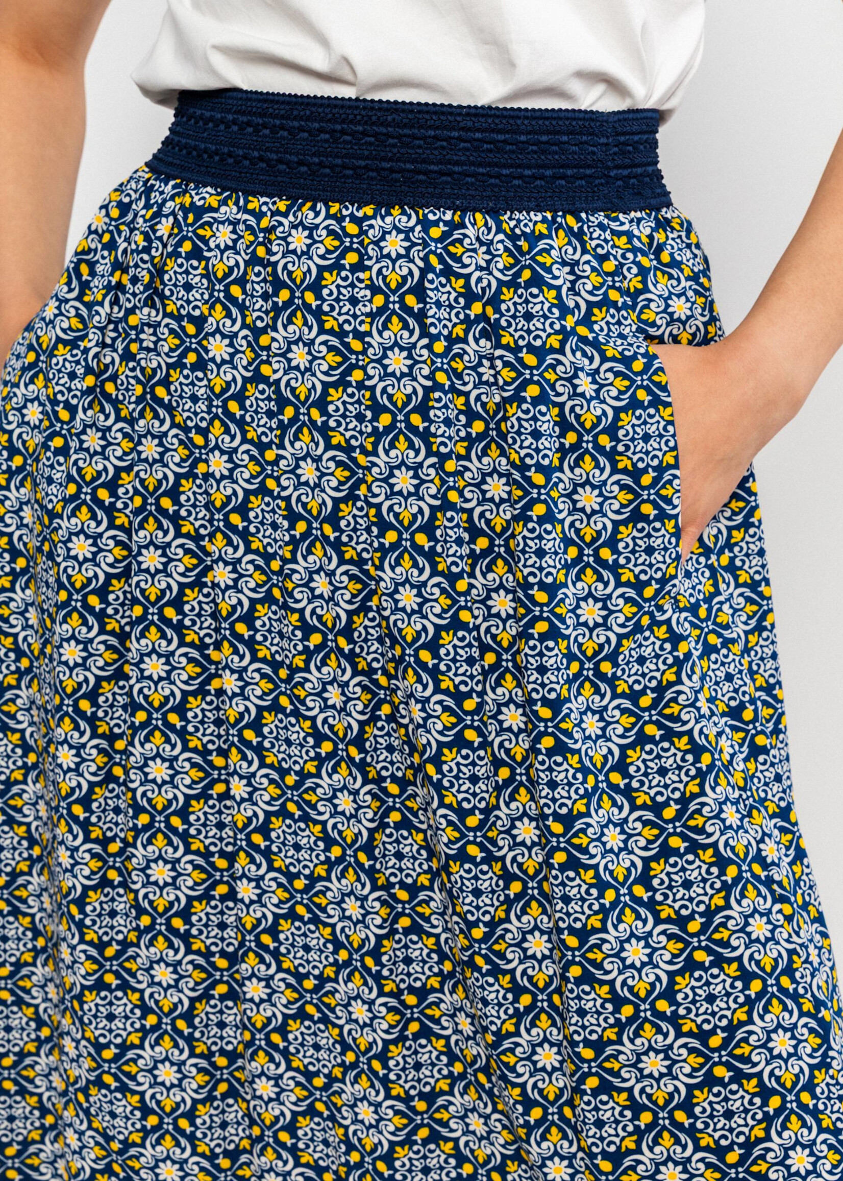 Blutsgeschwister Sommerrock Ease of Being - amalfi shine