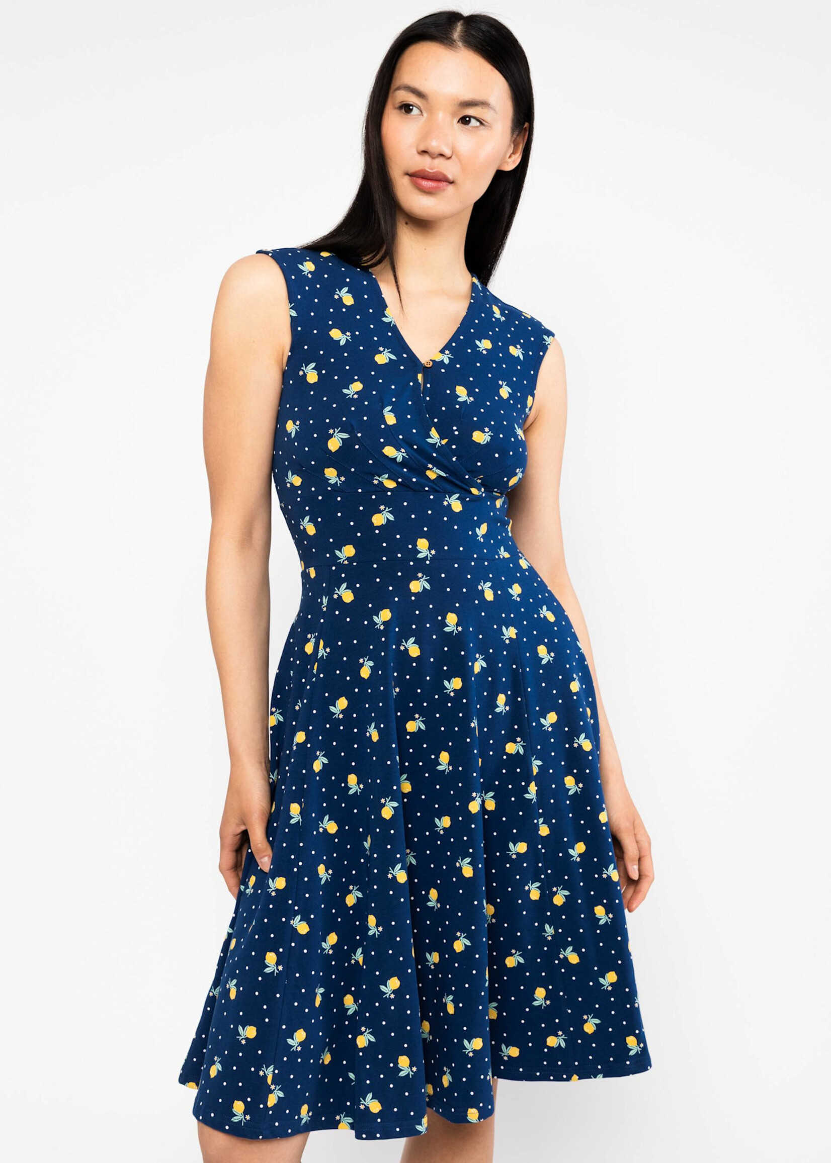 Blutsgeschwister Sommerkleid Shalala Tralala in Love - lemon rain