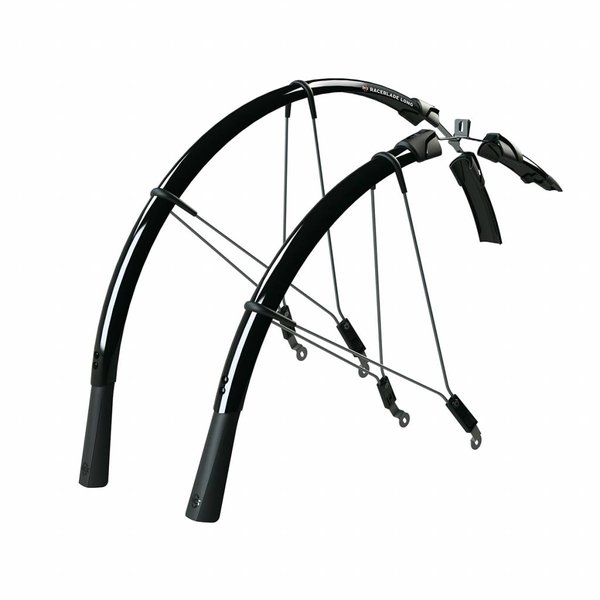 SKS Sks Raceblade Long Mudguard Set (For Tyres Up To Max. 25 Mm), Black