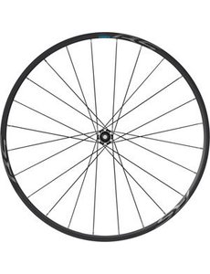 Shimano Front Wheel 700C Disc Brake Thru Axle Road Shimano Rs370 Tubeless, 12X100Mm