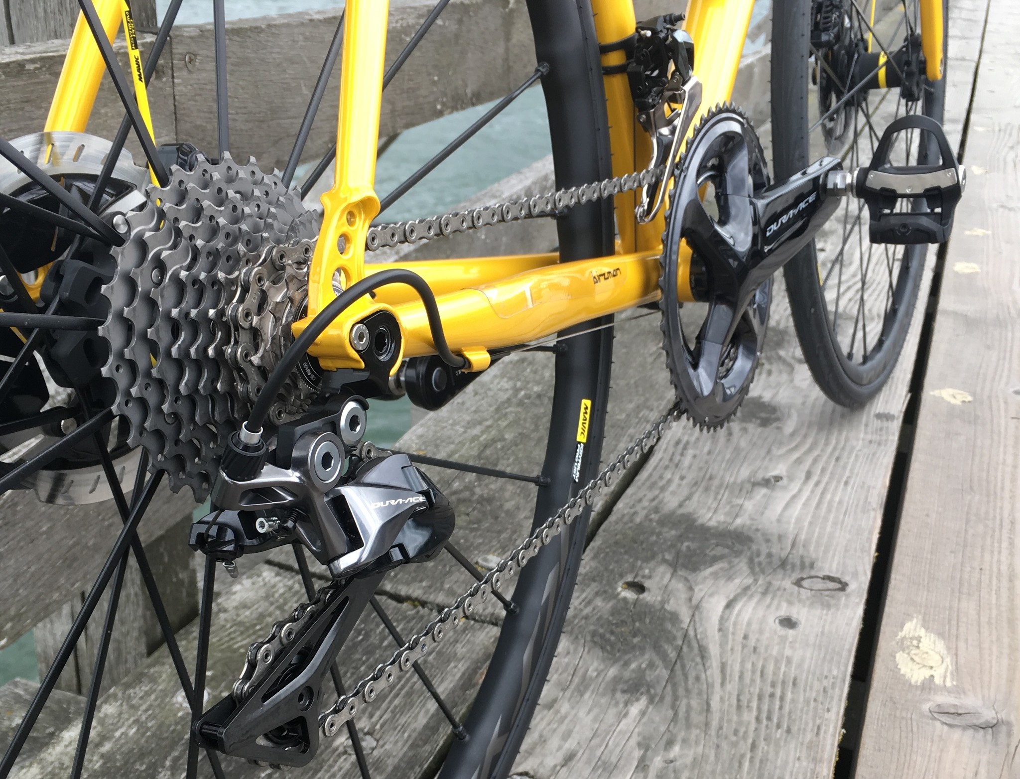 changing cassette on road bike