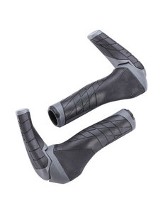  Bbb Bhg-87 - Ergotechset Grips & Bar-Ends (Black & Grey, 133Mm)