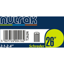 Nutrak Inner Tube MTB Schrader AV 26 x 2.10-2.40