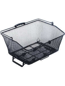 M Part M Part Brocante Mesh Rear Basket With Spring Clips And Handles