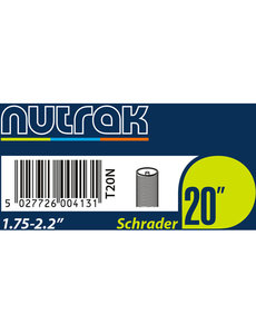  Nutrak Inner Tube 20 x 1.75-2.20, Schrader Valve, (tube20)