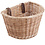 M Part Mpart D Shaped Wicker Basket With Leather Straps