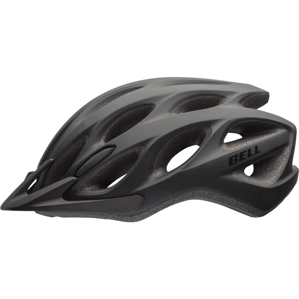 matt black cycle helmet