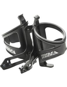 Profile Design Bottle Cage Profile Design Rml Aqua Rear Mount - L System - For Two Bottles