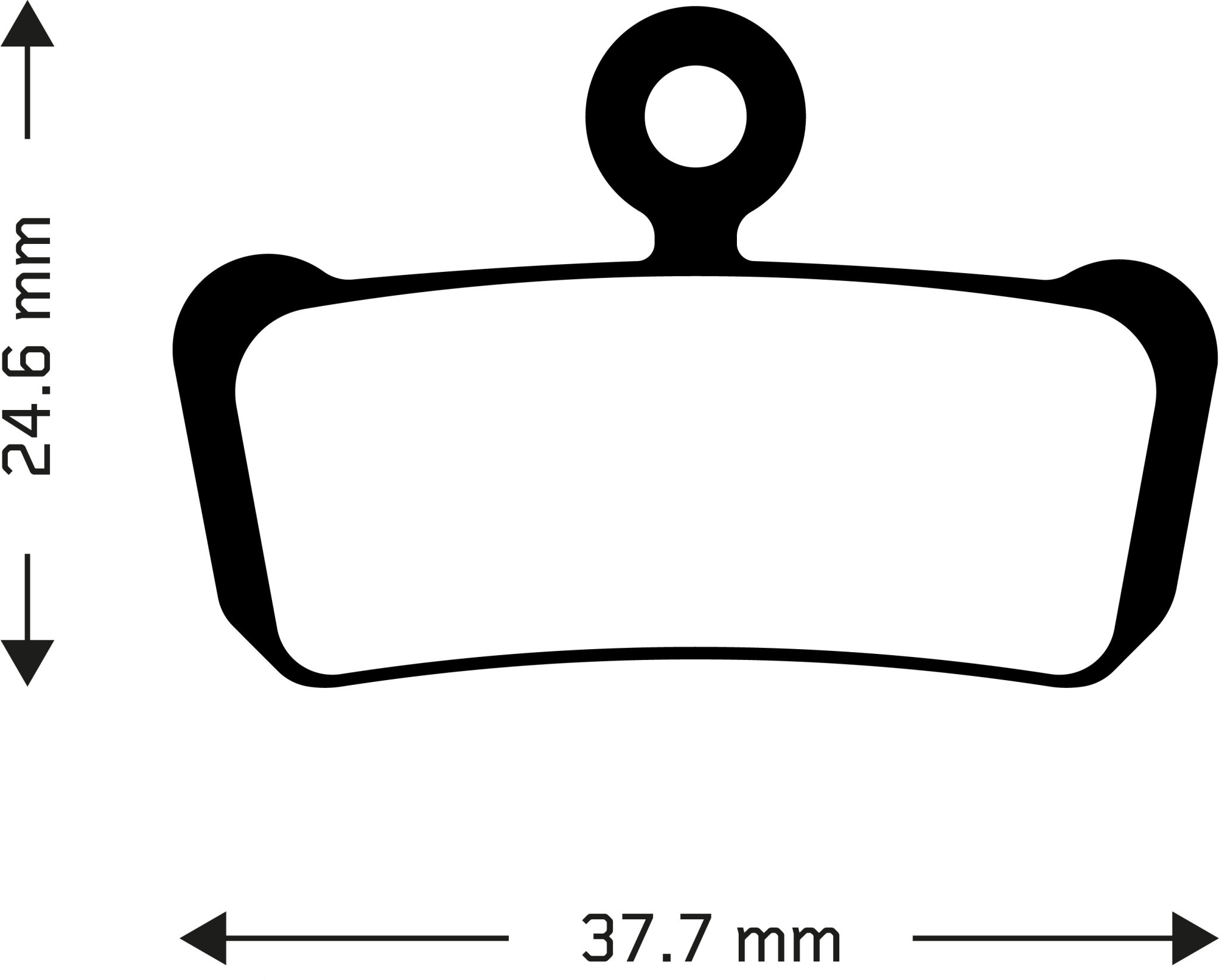 Aztec Organic Disc Brake Pads For Avid Xo Trail, Sram Guide 360