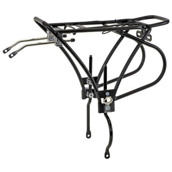Universal Fit Bike Carrier Rack for Disc Brakes - Ostand CD 47 Adjustable (Fits 26 – 29 inch wheels)