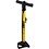 Truflo Ecotrax Floor Pump with universal connection, Yellow