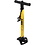 Truflo Ecotrax Floor Pump with universal connection, Yellow