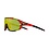 Tifosi Sledge Sunglasses Crystal Red Frame with Clarion Yellow Lens