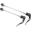 M Part Quick Release Wheel Skewers For Road Bikes (Pair)