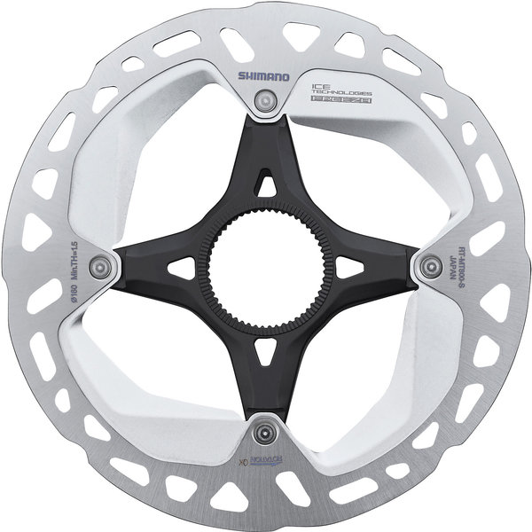 Shimano  Deore XT RT-MT800 disc rotor with center mount external lockring, Ice Tech FREEZA