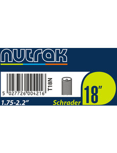  Nutrak Inner Tube 18 x 1.75 - 2.125 inch Schrader inner tube